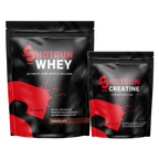 Shotgun Whey 1kg + Creatine 500g Stack