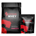 Shotgun Whey 2kg + Creatine 500g Stack