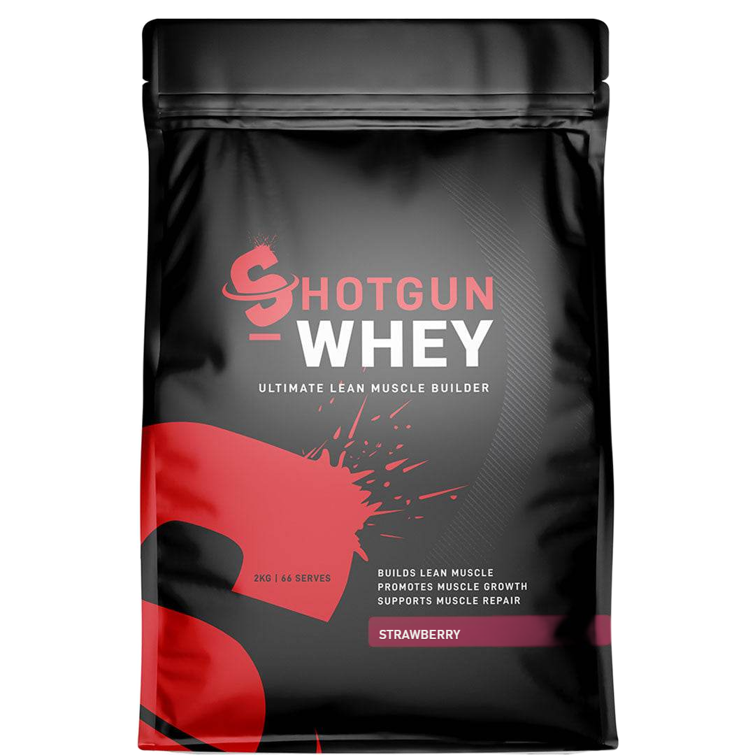 Shotgun Whey Protein 2kg – Strawberry